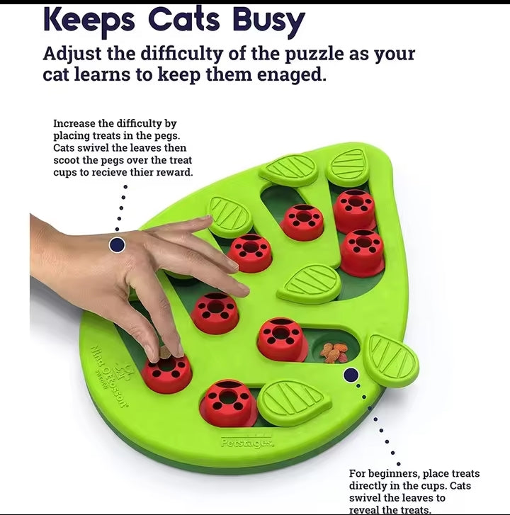 Puzzle feeder bowl underside showing non-slip base design