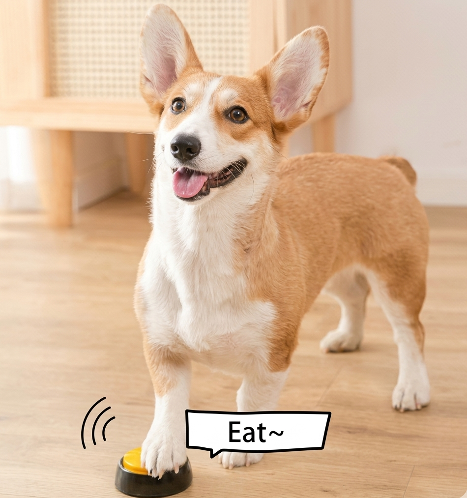 Recordable Pet Talking Buttons for Dogs & Cats (4pc)
