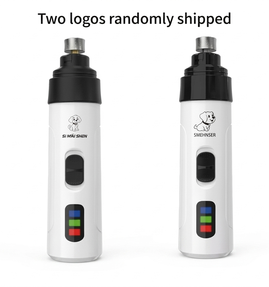 Silent Electric Pet Nail Grinder for Dogs & Cats — Low Vibration